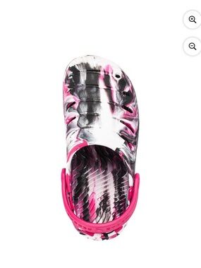 Rugged Shark Big Girls' Swivel-Strap EVA Clogs Hot Pink shoes Size 3 NWT